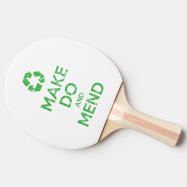Raquete De Ping Pong Fazer com e Mend (Lateral)