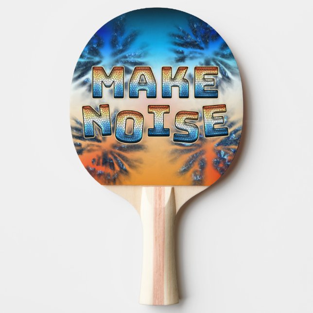 Raquete De Ping Pong Fazer ruído (Frente)