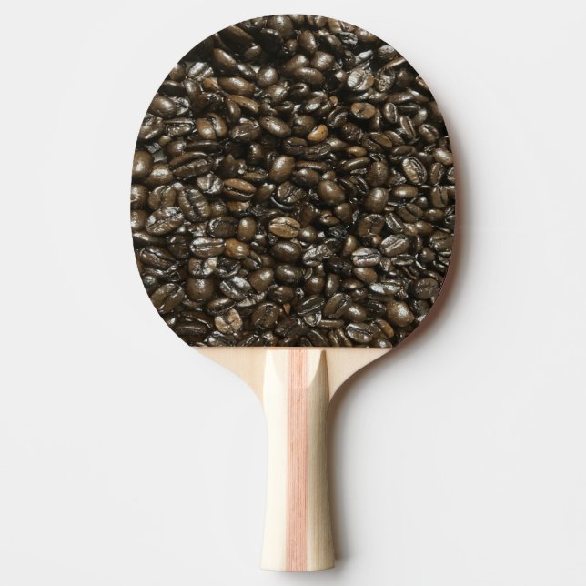 Raquete De Ping Pong Feijões de café (Frente)