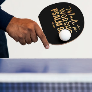 Raquete De Ping Pong Feita ao Culto de Ping Pong Paddle