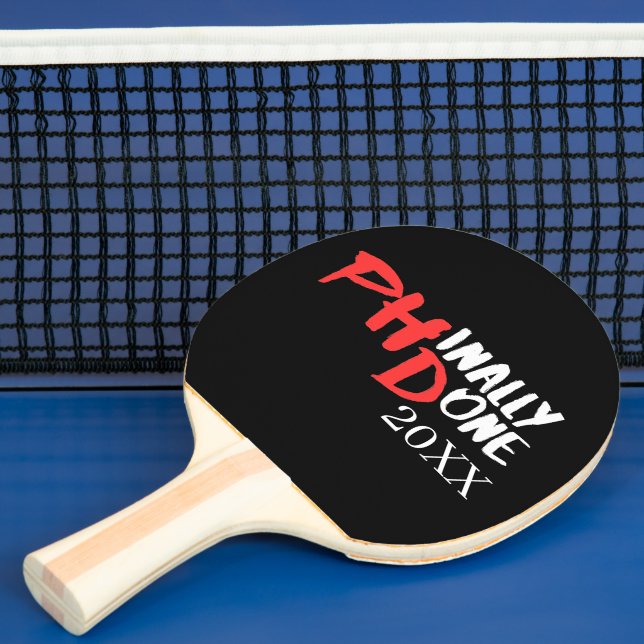 Raquete De Ping Pong Feita por finalização - Design de Cotação de Gradu (Insitu)