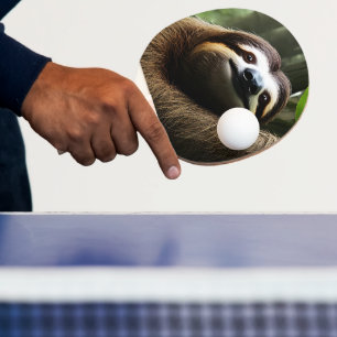 Raquete De Ping Pong Felpudo castanho,