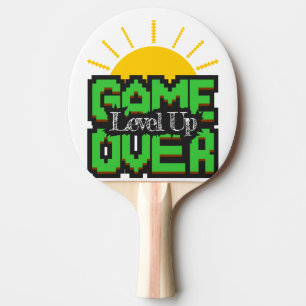 Raquete De Ping Pong Fim de Jogo, Reviva jogos retrô com, suba de nível