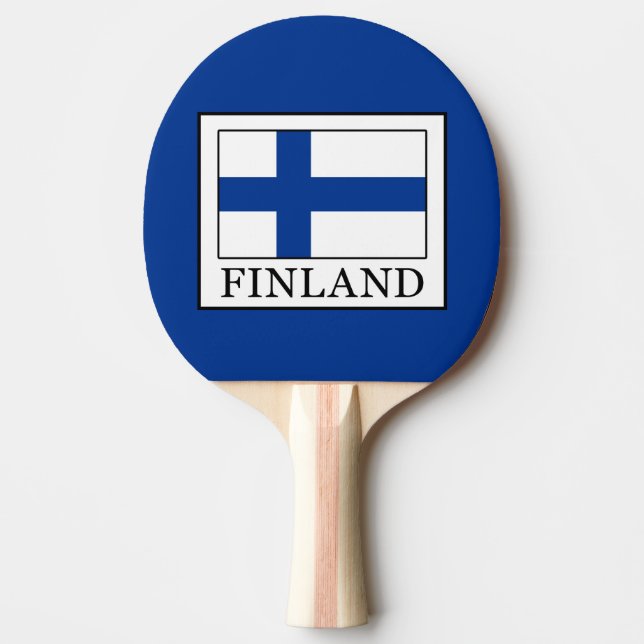 Raquete De Ping Pong Finlândia (Frente)