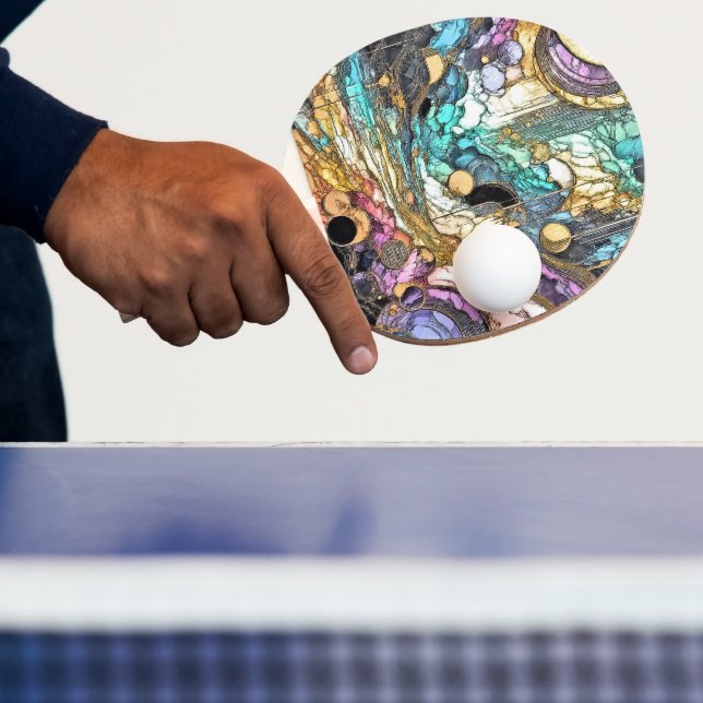 Raquete De Ping Pong Fliesender Goldfluss (Insitu)