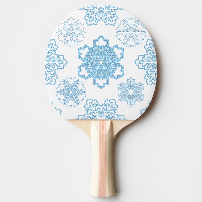 Raquete De Ping Pong Floco de neve (Frente)