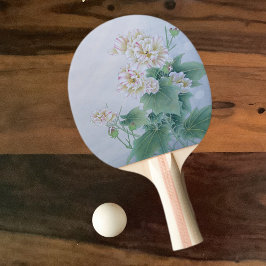 Raquete De Ping Pong Flor Chinês com Borboleta