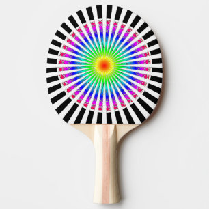 Raquete De Ping Pong Flor hipnótico