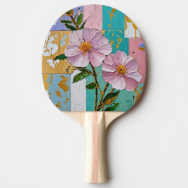 Raquete De Ping Pong Floral Delight