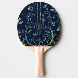 Raquete De Ping Pong Flores - Arte de Violão - Melodia Romântica