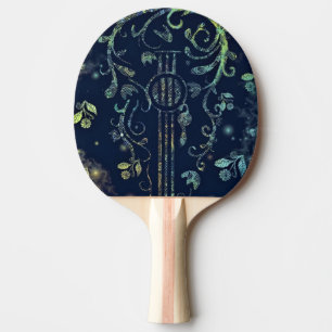 Raquete De Ping Pong Flores - Arte de Violão - Melodia Romântica -