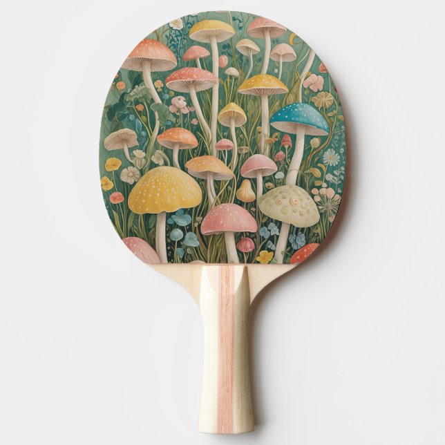 Raquete De Ping Pong Floresta Encantada (Frente)