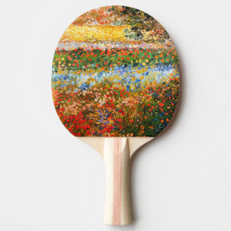 Raquete De Ping Pong 'Flower Garden' Vincent van Gogh.