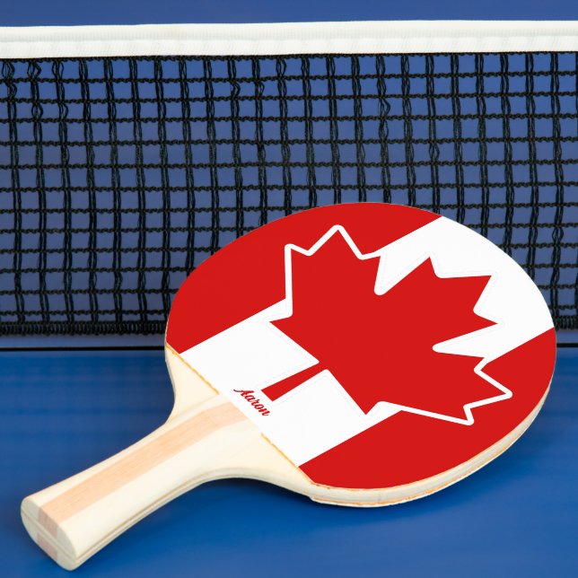 Raquete De Ping Pong Folha de Mapeamento do Canadá (Insitu)