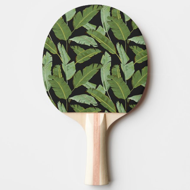 Raquete De Ping Pong Folhas de Palm (Frente)