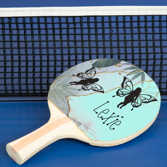 Raquete De Ping Pong Foliage Fantasy Fairies Personalizadas (Insitu)