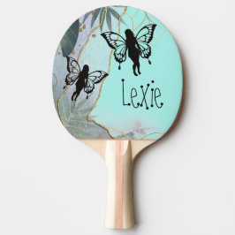 Raquete De Ping Pong Foliage Fantasy Fairies Personalizadas