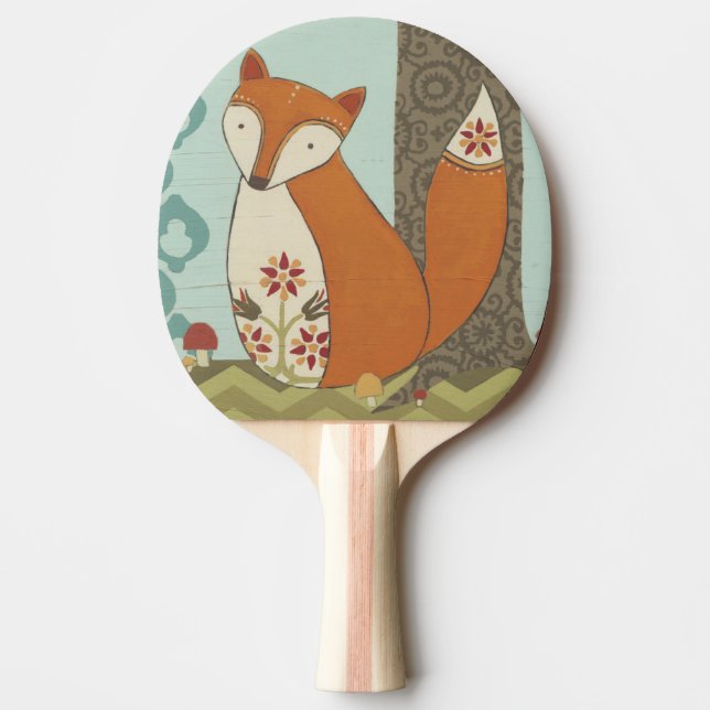 Raquete De Ping Pong Forest Whimsy IV (Frente)
