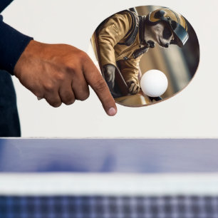 Raquete De Ping Pong Fórmula divertida: Motorista de Carro de Corrida P