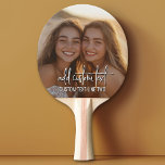 Raquete De Ping Pong Foto de cheio com Texto de 2 Linhas - Script e Mod<br><div class="desc">Uma maneira divertida de capturar memórias e compartilhá-las com amigos. Adicione uma foto quadrada e sua legenda favorita para fazer um presente legal para a família ou amigos.</div>