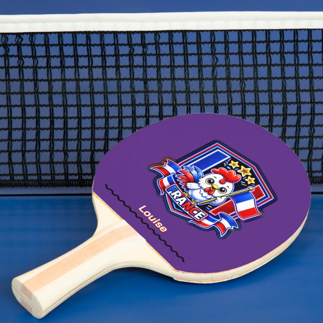 Raquete De Ping Pong França Crianças (Insitu)