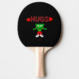 Raquete De Ping Pong FrancoQueijo Abraça Pong Pong Paddle
