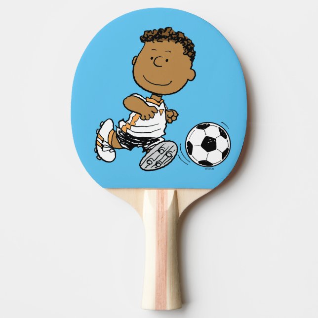 Raquete De Ping Pong Franklin Jogando Futebol (Frente)
