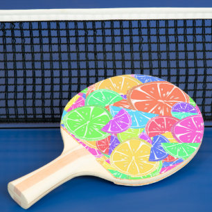 Raquete De Ping Pong Fruity Tutti Colorful Frutas Fatias