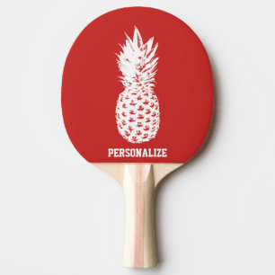 Raquete De Ping Pong fruta de abacaxi, pá de pingue-pongue para tênis