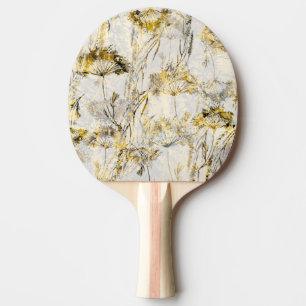 Raquete De Ping Pong fundo aquarela abstrato: dandelion, juniper