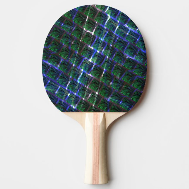 Raquete De Ping Pong Fundo de imagem verde qualidade escura? (Frente)