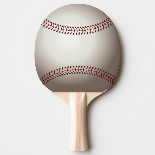 Raquete De Ping Pong Fundo do basebol (Frente)