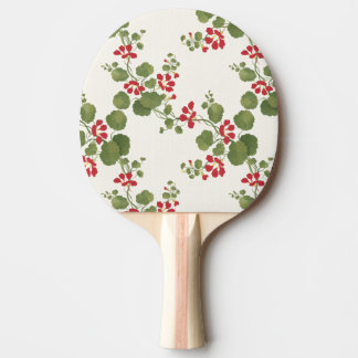 Raquete De Ping Pong Fundo Red Nasturtium Cream