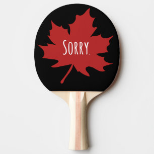 Raquete De Ping Pong Funny Canadense