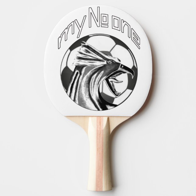 Raquete De Ping Pong Fussball - my number one (Frente)