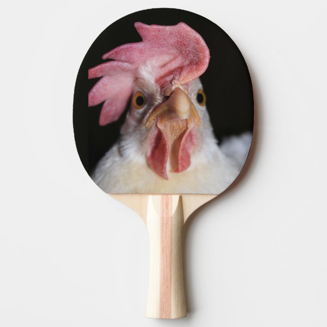Raquete De Ping Pong Galinha (Frente)
