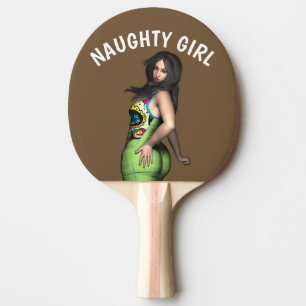 RAQUETE DE PING PONG GAROTA CURVA PING PONG PONG PONG PADDLE