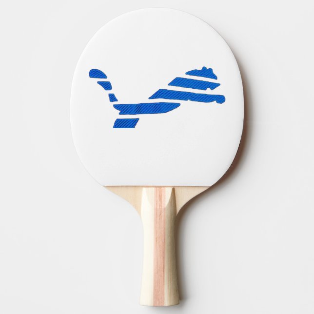 Raquete De Ping Pong Gato Saltitante  (Frente)