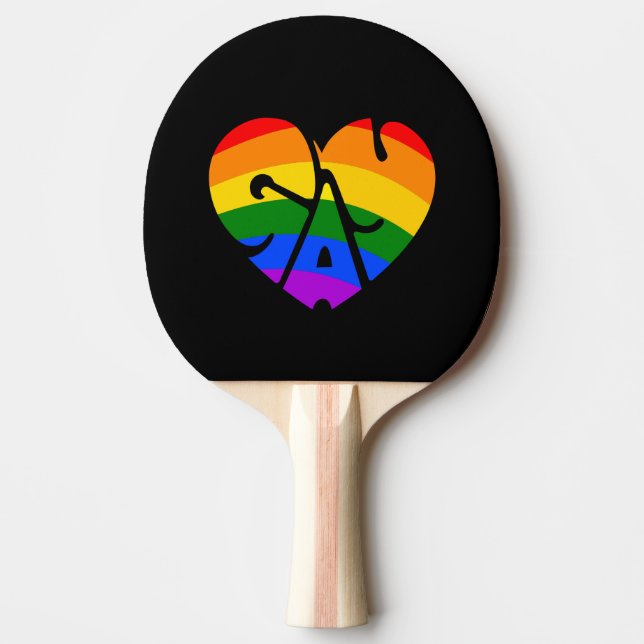 Raquete De Ping Pong Gay (Frente)