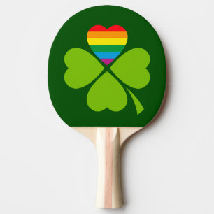 Raquete De Ping Pong Gay Lucky Clover