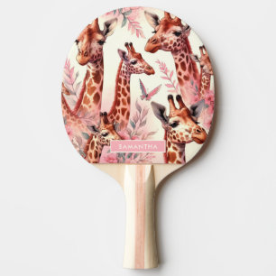 Raquete De Ping Pong Girafa de Cana-de-Água