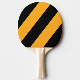 Raquete De Ping Pong Girassol Retro Zunido Três Listras Negritadas