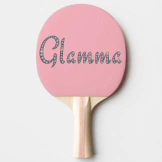 Raquete De Ping Pong Glamma bling ping pong paddle
