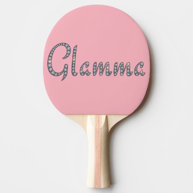 Raquete De Ping Pong Glamma bling ping pong paddle (Frente)