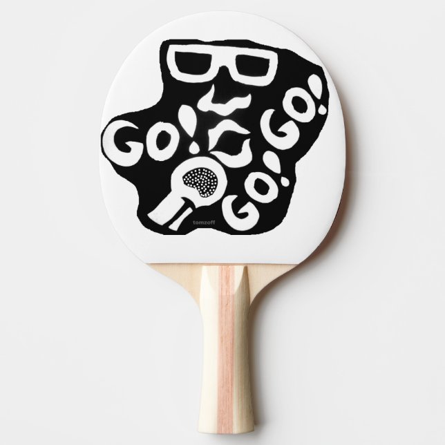RAQUETE DE PING PONG GO!GO!GO! -  (Frente)