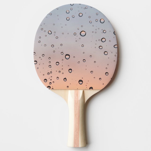 Raquete De Ping Pong Gotas de água (Frente)