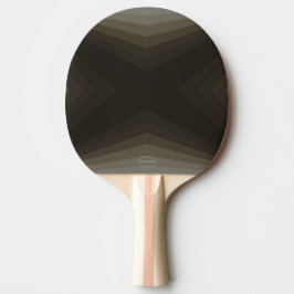 Raquete de ping pong - Gradiente castanho taupe -