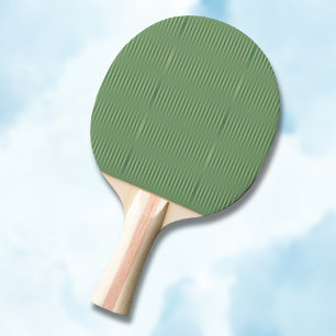 Raquete De Ping Pong Gradiente Verde De Sala De Azeitona Simples, Espal