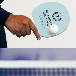 Raquete De Ping Pong Graduação Personalizada da Faculdade de Medicina M