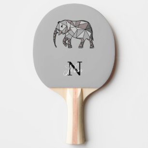 Raquete De Ping Pong Gráficos Gráficos Gráficos Cute de Monograma -